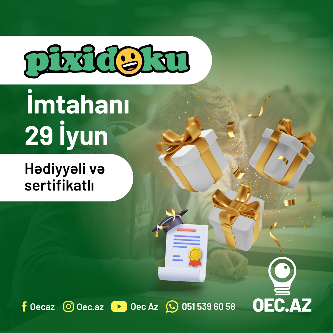 PİXİDOKU 2-ci sinif