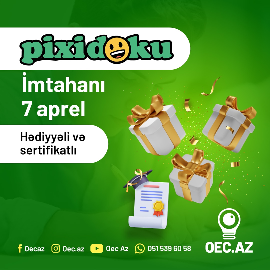 Pixidoku olimpiadası 5-6 ci sinif (Azərbaycan bölməsi)