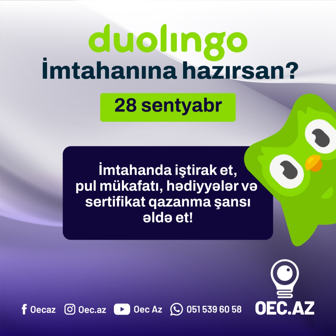 DUOLINGO  15-16-17 yaş