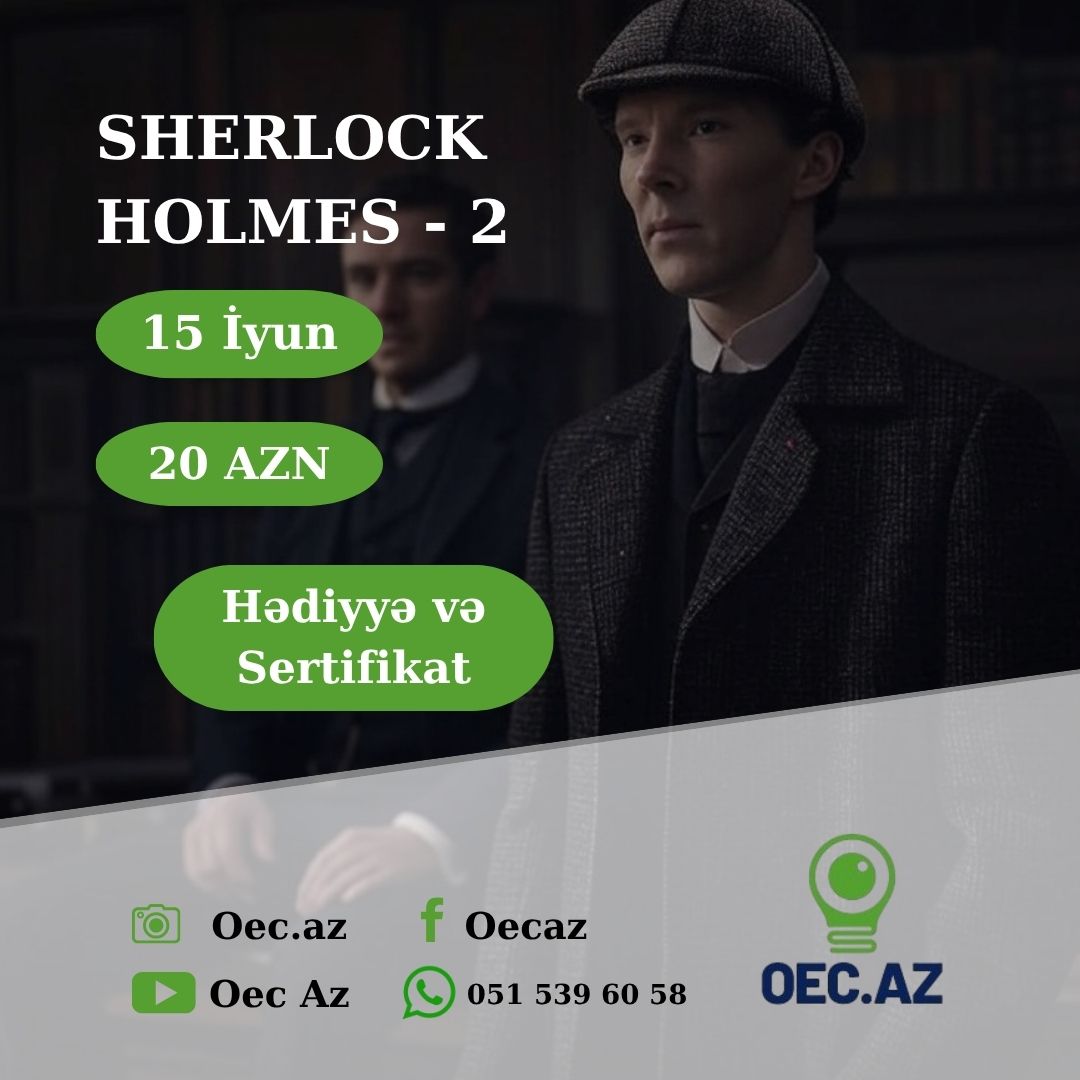 Sherlock Holmes ingilis dili 5-8-ci siniflər